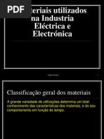 Materiais Utilizados Na Industria Eléctrica e Electrónica PDF