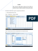 Validez y Confiabilidad Con SPSS