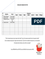 Form Evaluasi Ibadah