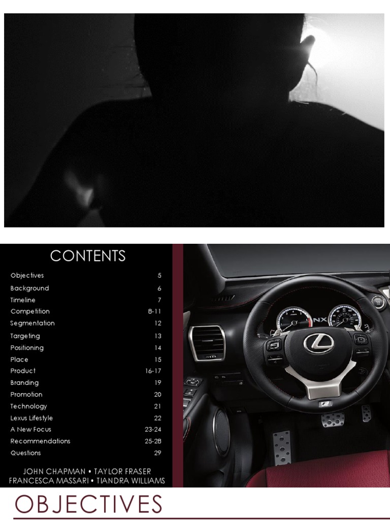 Lexus Brand Audit and Market Analysis | PDF | Lexus | Luxury Vehicles