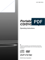 Portable CD/DVD Player: DVP-FX780