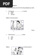 Soalan BM Bahasa Melayu Pemahaman Tahun 4