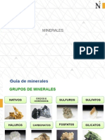Minerales Metálicos y No Metálicos