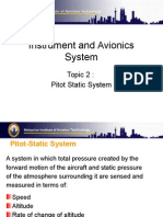 Understanding the Pitot-Static System