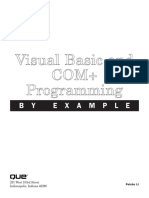 Peishu Li-Visual Basic and COM+ Programming by Example (By Example) - Que (2000) PDF