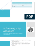 Software Quality Assurance