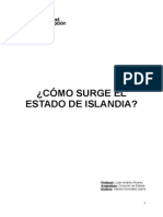 ¿Cómo Surge El Estado de Islandia?