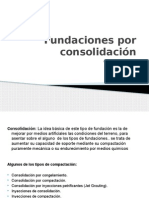 Fundaciones Por Consolidación