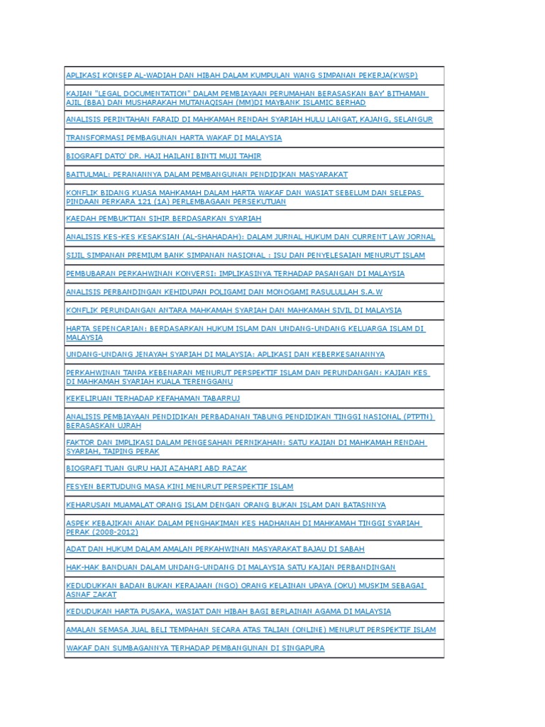 Tajuk Thesis FPI  PDF