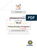 Pk21-Prosedur Kualiti Pengurusan Program