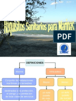 Requisitos Sanitarios para Marinas