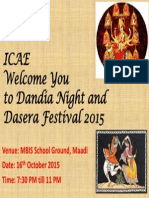 ICAE Dasera Invitation