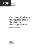 231 Curbing Violence in Nigeria III Re Visiting The Niger Delta