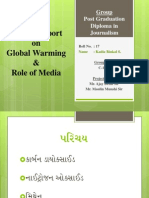 Global Warming and Role of Media