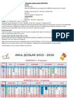 Calendar SC Primar 20152016