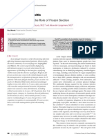 Acute Fungal Sinusitis Natural History and The Role of Frozen Section