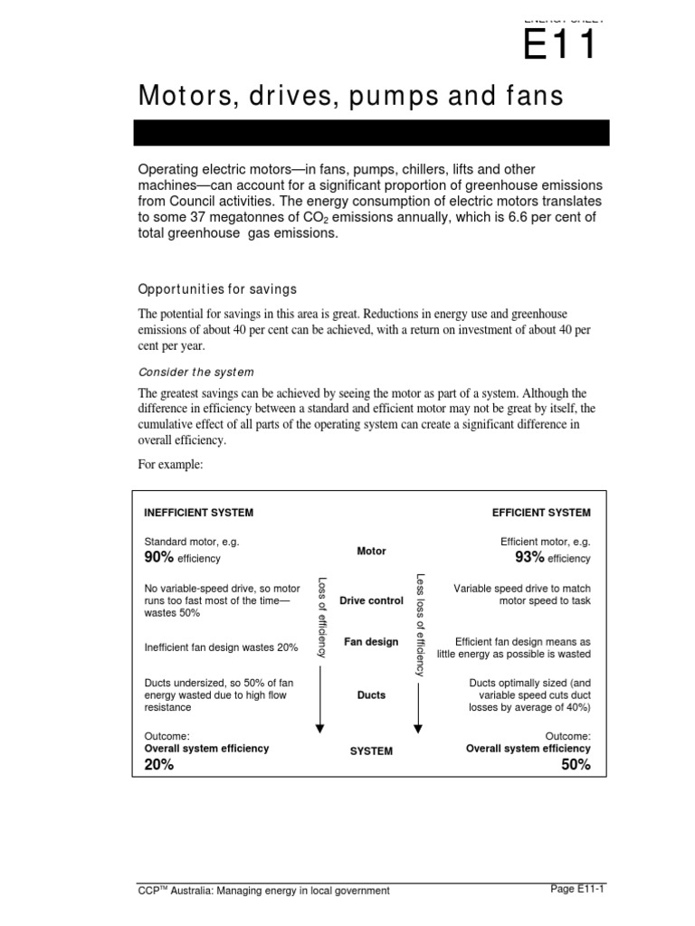 Energy Efficiency for Electric Motors | PDF | Kilowatt Hour | Engines