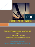 Pp Papilomatosis Laring Pada Anak