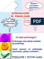 1. Introducere in Psihologie