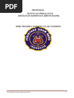 Contoh Proposal Pengajuan Alat Drum Band