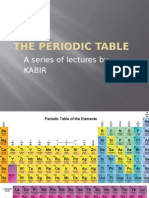 The Periodic Table: A Series of Lectures by Kabir