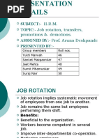 Download job rotations transfers promotions demotions by yuktim SN28439833 doc pdf