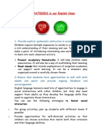 5 STRATEGIES in Our English Class: 1.-Provide Explicit, Systematic Instruction in Vocabulary