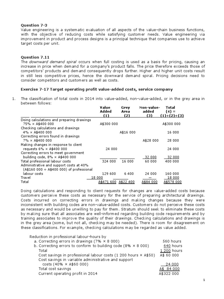Week 2 Tutorial Solutions | PDF | Cost Of Goods Sold | Business