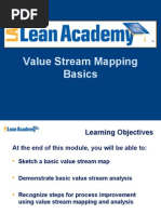 Value Stream Mapping Basics