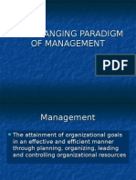01 The Changing Paradigm of Management