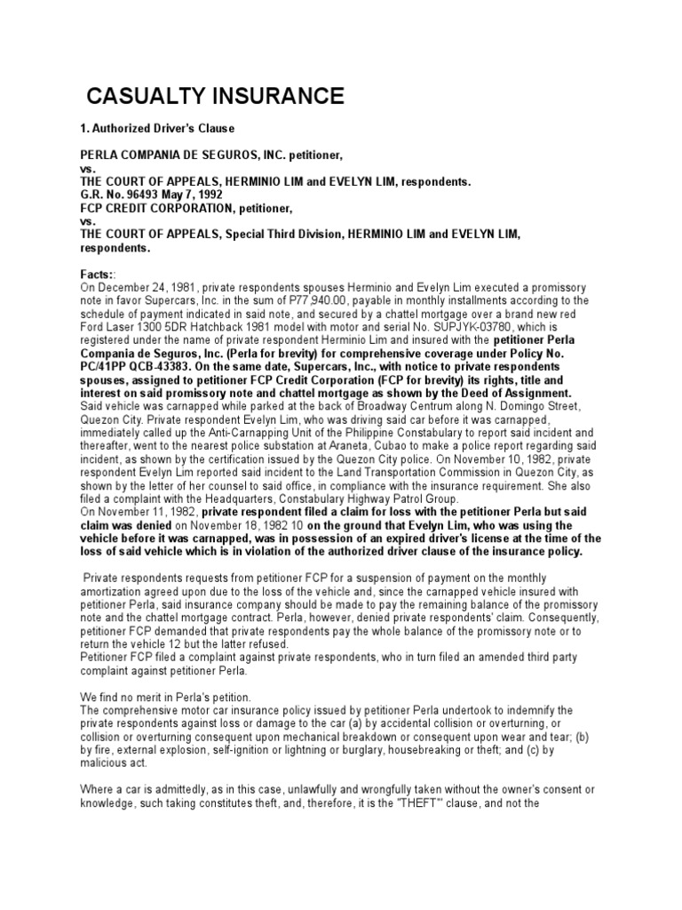 Insurance Claim Denial for Theft Case | PDF | Subrogation | Lawsuit