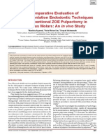 No Need for Root Canalsresearch World Journal Dentistry