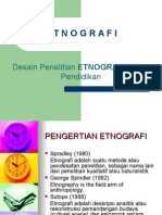 Etnografi Dalam Pendidikan