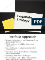 Corporate Strategy