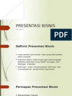 Presentasi Bisnis