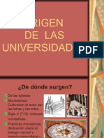 Historia de Las Universidades 