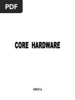 Core Hardware Notes