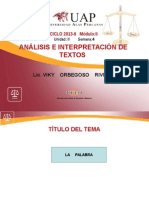 Analisis Interpretacion de Textos