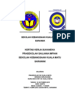 Kertas Kerja Sukaneka Prasekolah SKKM