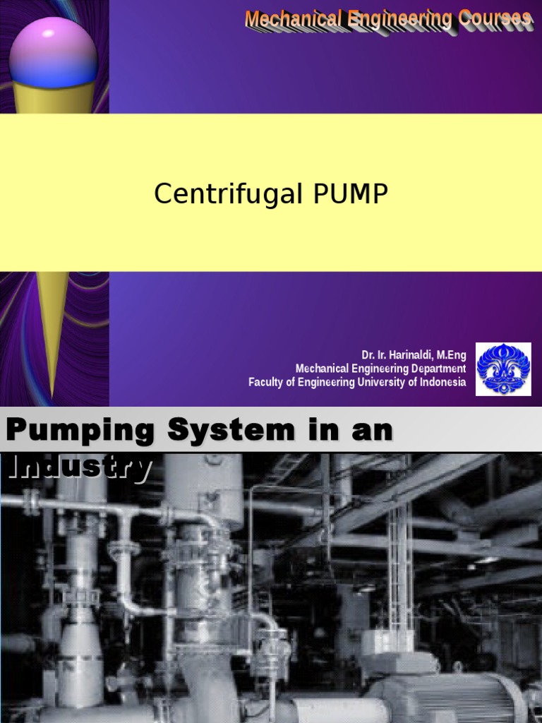Centrifugal Pump Performance Analysis | PDF | Dynamics (Mechanics ...