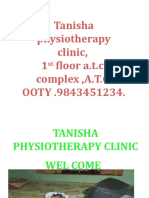 Physiotherapy - Treatment Given