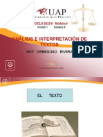 Analisis e Interpretacion de Textos