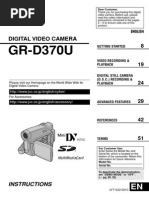 Manual For JVC Camcorder