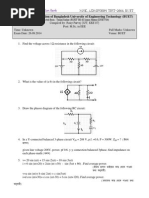 Download BUET MSC Admission Test 26092014 Question by Rony Parvej by Mahfuz Hasan SN284428696 doc pdf