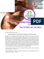 21 Jours de Marathon de Prière 2015