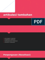 Artikulasi Tambahan