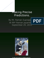 makingprecisepredictions-110925102058-phpapp01