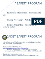 Cadetsafetyprogram Overview