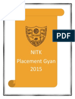 NITK Placement Gyan 2015