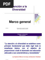 Atención a la Diversidad_Marco general